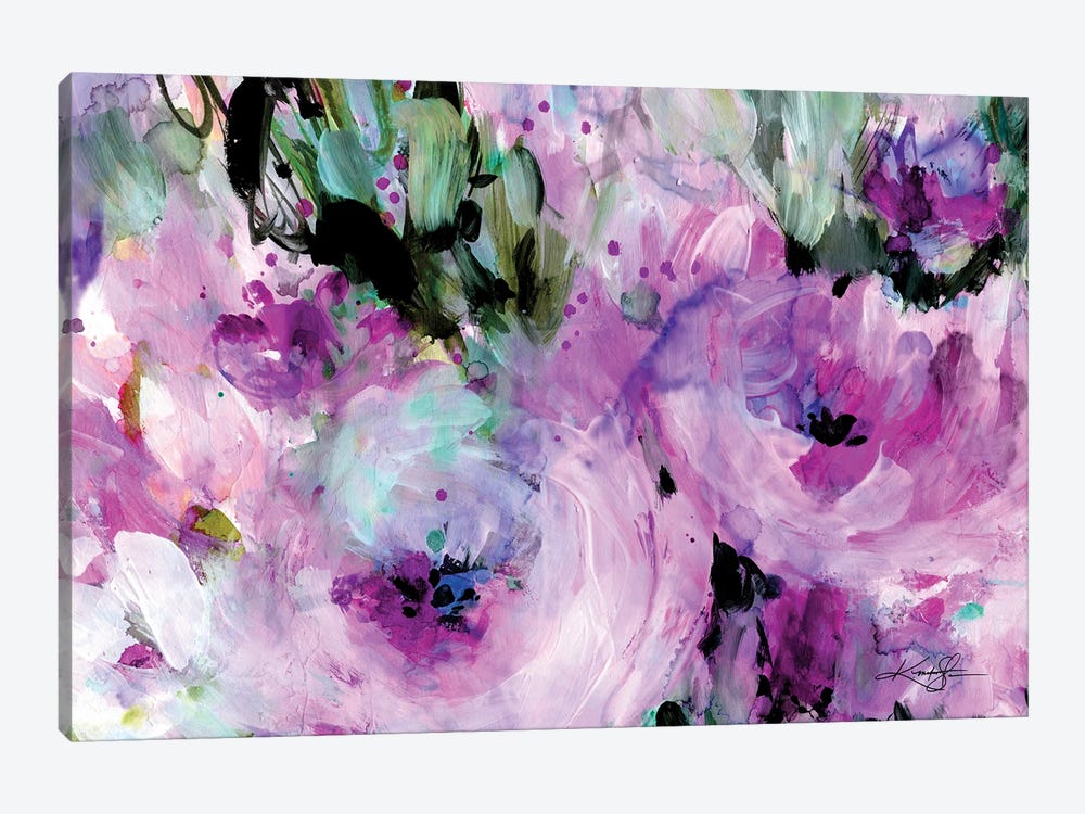 Enchanting Blooms II-II by Kathy Morton Stanion 1-piece Canvas Art