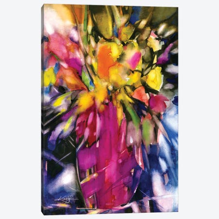 Soft Blooms Canvas Print #KMS225} by Kathy Morton Stanion Canvas Art Print