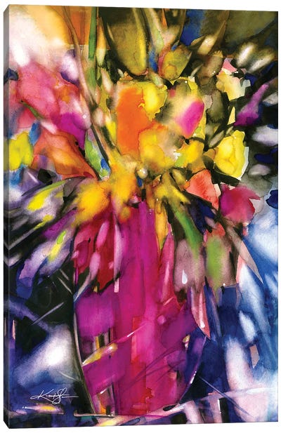 Soft Blooms Canvas Art Print - Kathy Morton Stanion