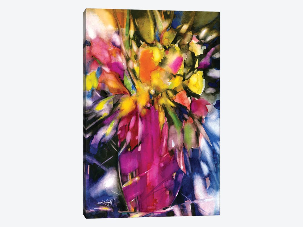 Soft Blooms by Kathy Morton Stanion 1-piece Canvas Art Print