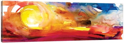 The Music Of The Sun III Canvas Art Print - Kathy Morton Stanion