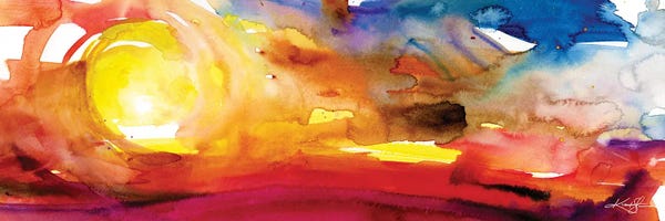 Abstract: The Music Of The Sun III by Kathy Morton Stanion