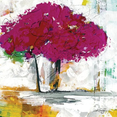 A Bouquet Of Flowers XIX-II by Kathy Morton Stanion multi panel art