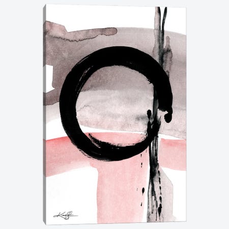 Enso Abstraction CIV-II Canvas Print #KMS254} by Kathy Morton Stanion Canvas Art