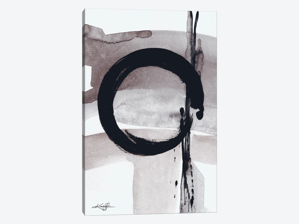 Enso Abstraction CIV-III by Kathy Morton Stanion 1-piece Canvas Art