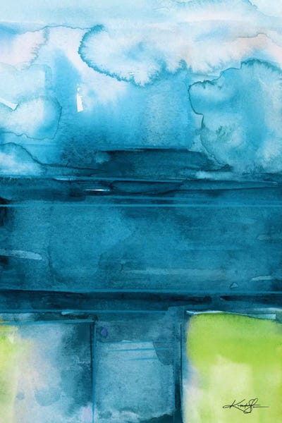 Large Modern Art - Canvas Prints: Sacred Balance II by Kathy Morton Stanion