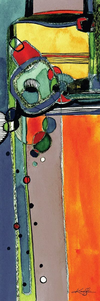 Magical Thinking II by Kathy Morton Stanion multi panel art