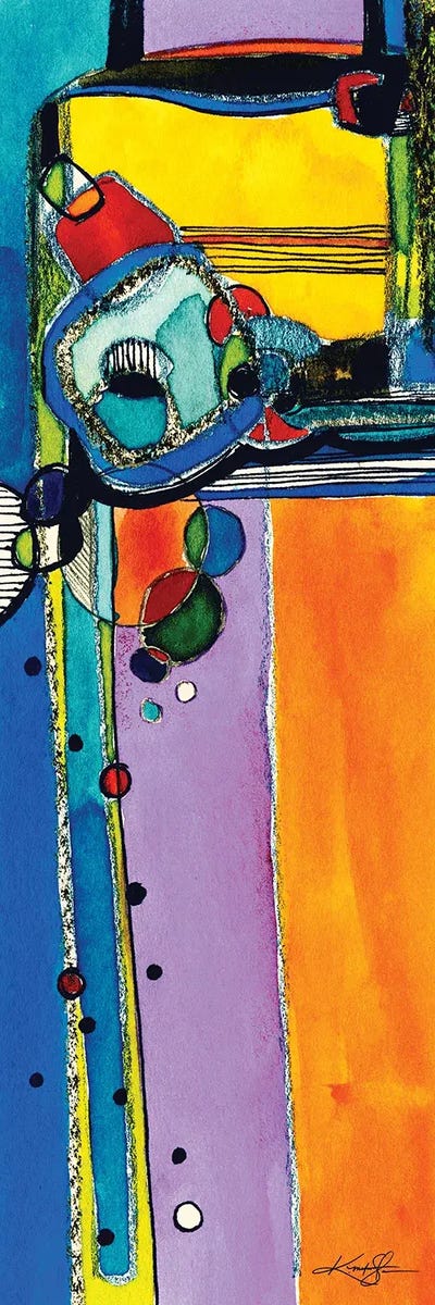 Magical Thinking III by Kathy Morton Stanion multi panel art