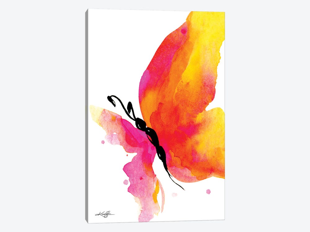Butterfly by Kathy Morton Stanion 1-piece Canvas Art Print