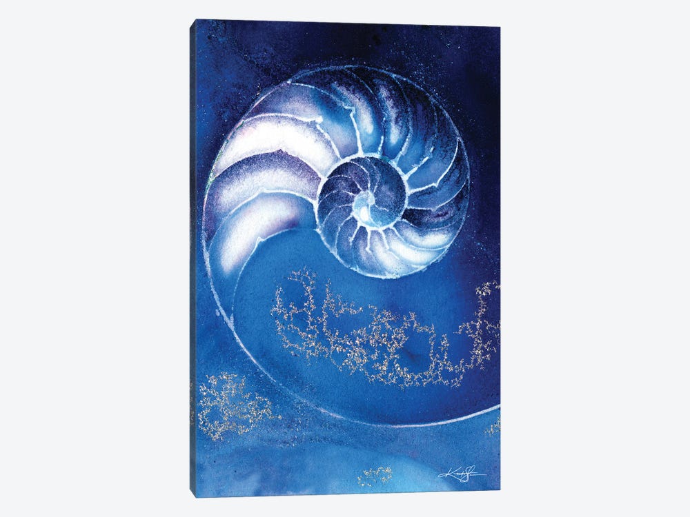 Nautilus Shell IIIA by Kathy Morton Stanion 1-piece Canvas Wall Art