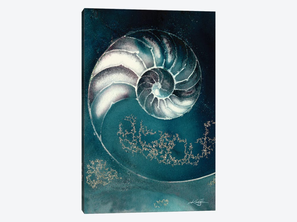 Nautilus Shell IIIC by Kathy Morton Stanion 1-piece Canvas Wall Art