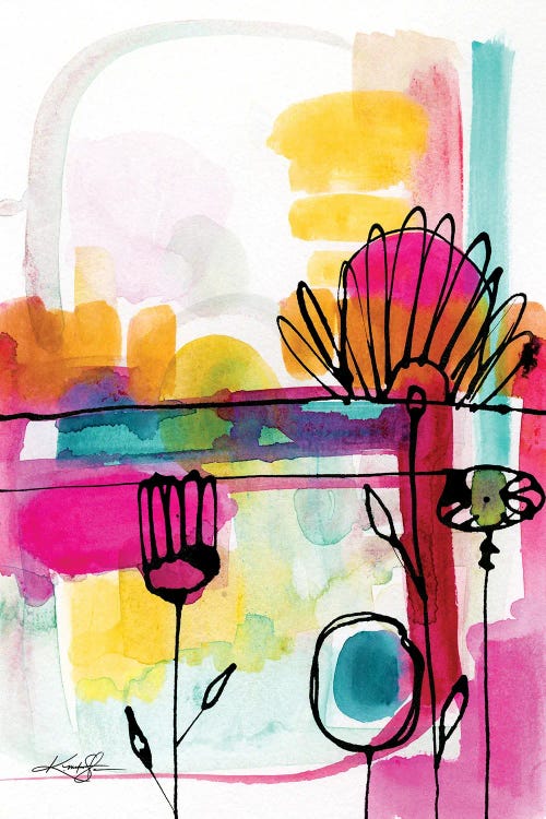 Happy Thoughts V by Kathy Morton Stanion wall art