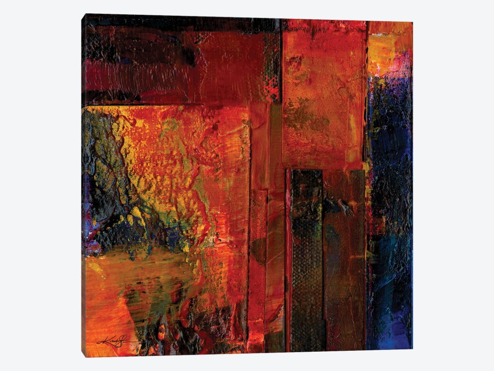 Oil Abstraction XIIIA by Kathy Morton Stanion 1-piece Canvas Art Print