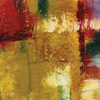 Oil Abstraction MCDXIX by Kathy Morton Stanion canvas print