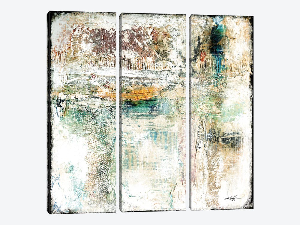 When Love Remains I by Kathy Morton Stanion 3-piece Canvas Wall Art