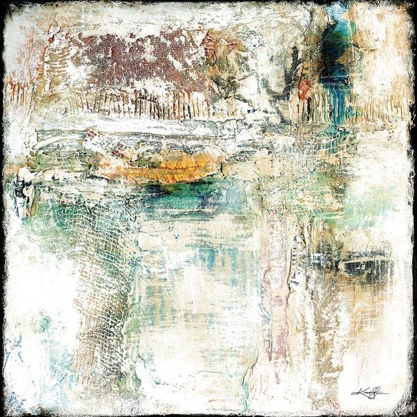 Minimalist Paintings: When Love Remains I by Kathy Morton Stanion