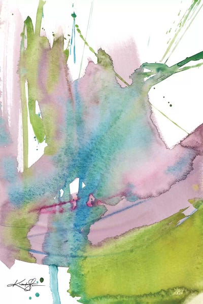 Abstract Watercolors: Ethereal Moments II by Kathy Morton Stanion