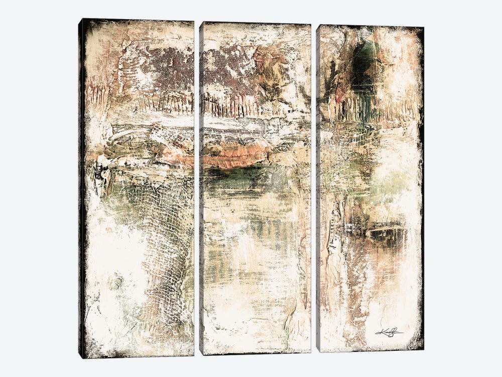 When Love Remains I-III by Kathy Morton Stanion 3-piece Canvas Art