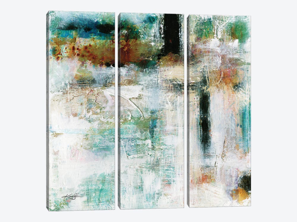 Moving Forward I by Kathy Morton Stanion 3-piece Canvas Wall Art