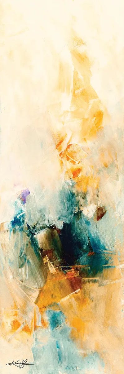 Inner Echoes 1-3 by Kathy Morton Stanion multi panel art