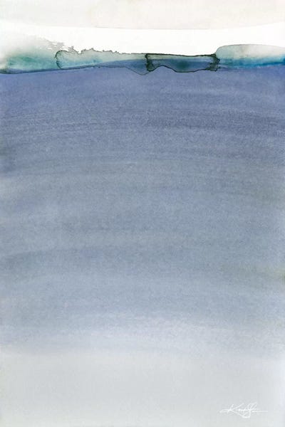 Abstract Watercolors: Serene Moments II by Kathy Morton Stanion