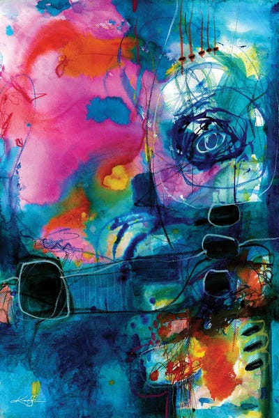 Yes I See You! by Kathy Morton Stanion multi panel art