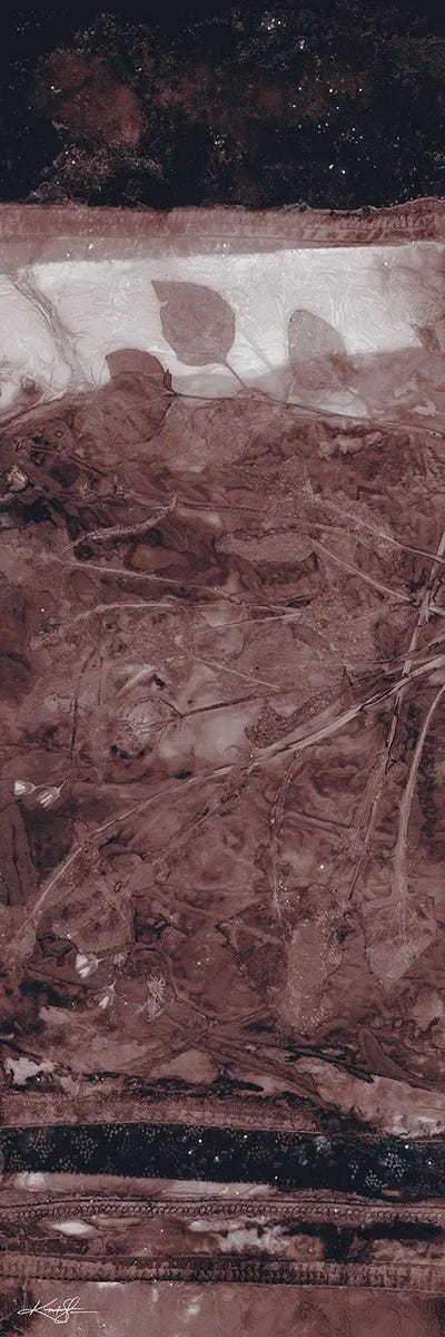 Nature's Abstraction II-IV by Kathy Morton Stanion multi panel art