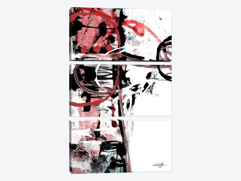 The Music In Abstract XXII-III 3-piece Canvas Wall Art