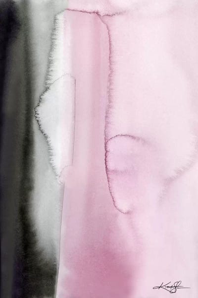 Black & Pink: Serene Moments XI by Kathy Morton Stanion