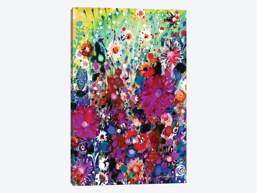 Meadow Of Happiness I by Kathy Morton Stanion 1-piece Canvas Wall Art
