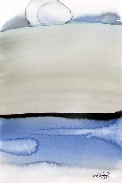 Abstract Watercolors: Serene Moments XX by Kathy Morton Stanion