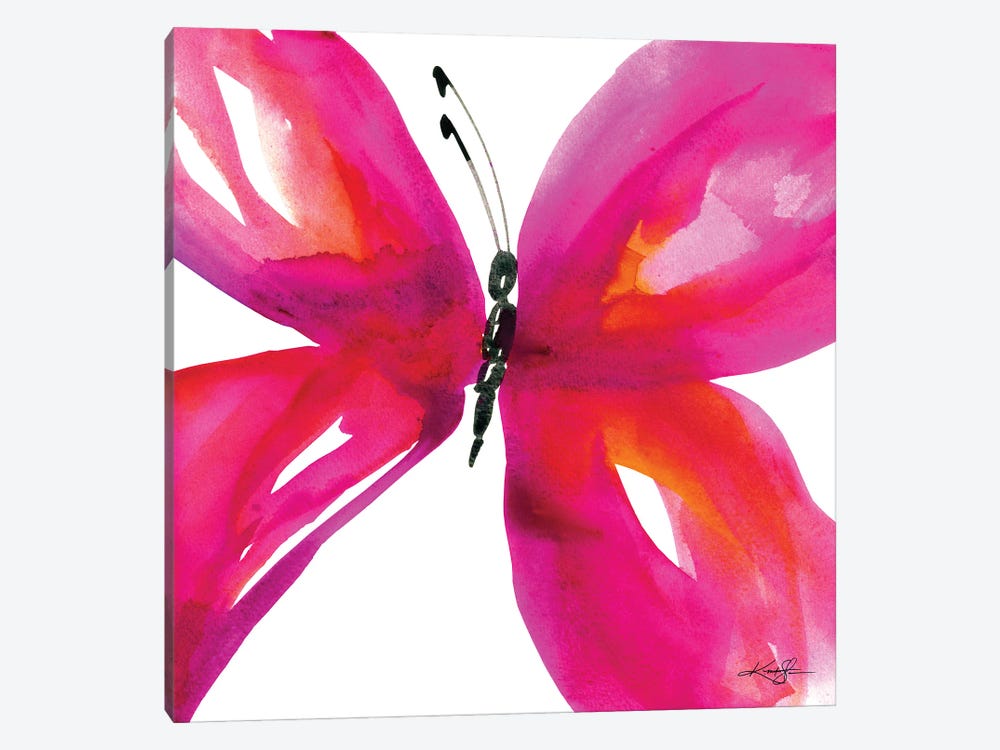 Butterfly Song XXXVIII by Kathy Morton Stanion 1-piece Canvas Artwork