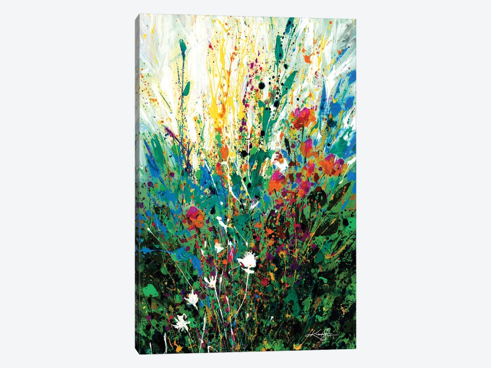 Floral Escape by Kathy Morton Stanion 1-piece Canvas Print