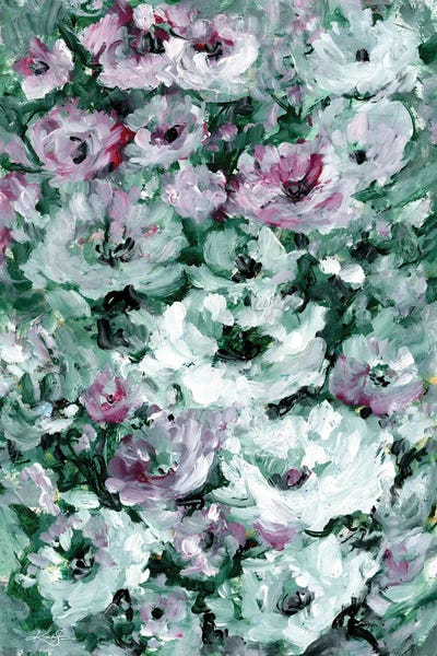 Abstract Watercolors: Oh The Joy Of Flowers XII by Kathy Morton Stanion
