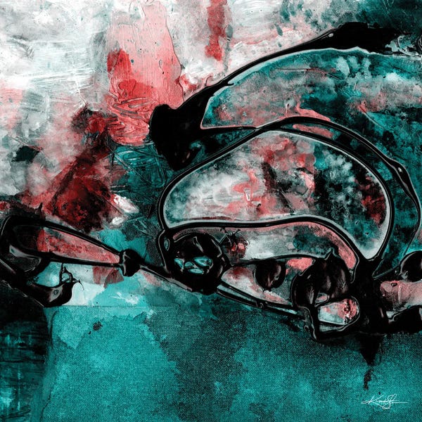 Abstract Watercolors: Mystical Awakening XV-II by Kathy Morton Stanion