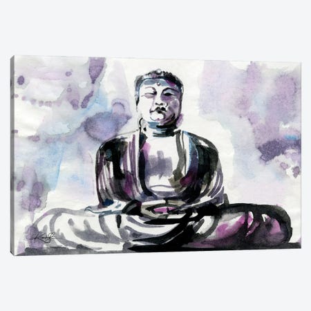 Buddha Canvas Print #KMS42} by Kathy Morton Stanion Canvas Art