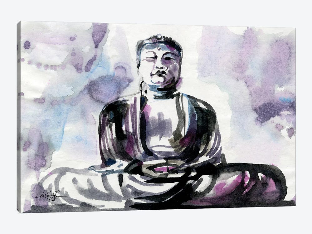 Buddha by Kathy Morton Stanion 1-piece Canvas Wall Art
