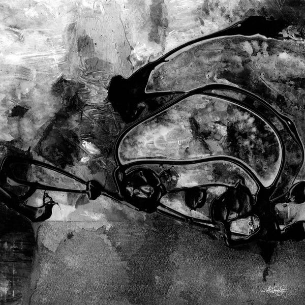 Abstract Watercolors: Mystical Awakening XV-IV by Kathy Morton Stanion