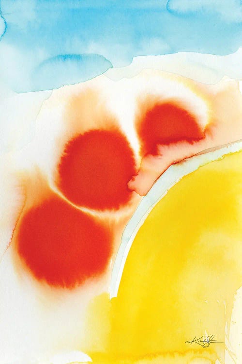 Color Song No.3 by Kathy Morton Stanion canvas print