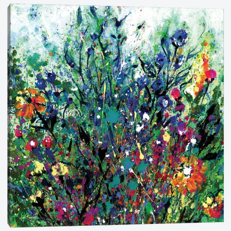 Floral Dream II Canvas Print #KMS446} by Kathy Morton Stanion Canvas Art Print
