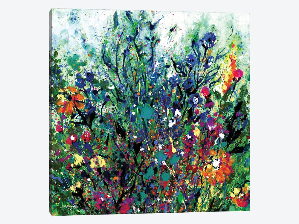Floral Dream II by Kathy Morton Stanion 1-piece Canvas Art