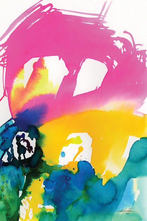 Color Song No. 4 by Kathy Morton Stanion canvas print