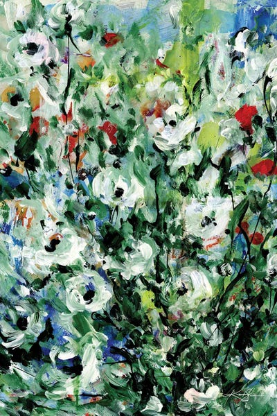 Dream Garden by Kathy Morton Stanion multi panel art