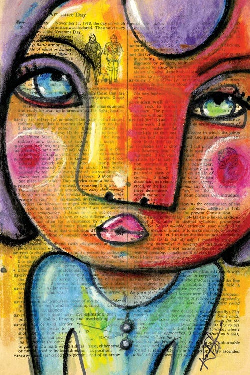 I Feel Pretty No. 1 by Kathy Morton Stanion wall art