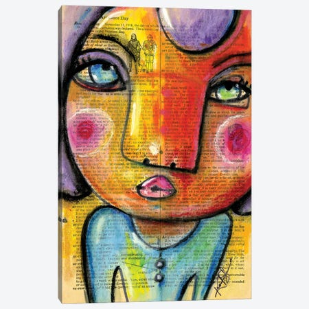 I Feel Pretty No. 1 Canvas Print #KMS46} by Kathy Morton Stanion Canvas Print