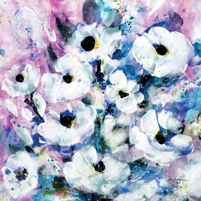 Blooming Wishes X by Kathy Morton Stanion canvas print