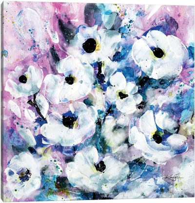 Blooming Wishes X Canvas Art Print - Kathy Morton Stanion