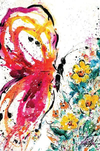 Butterflies and Flowers: Dancing With The Butterflies by Kathy Morton Stanion