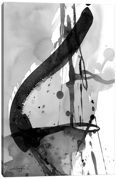 Abstract Emotions XIX-II Canvas Art Print - Kathy Morton Stanion