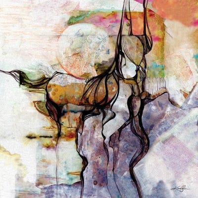 Horse Spirit by Kathy Morton Stanion multi panel art